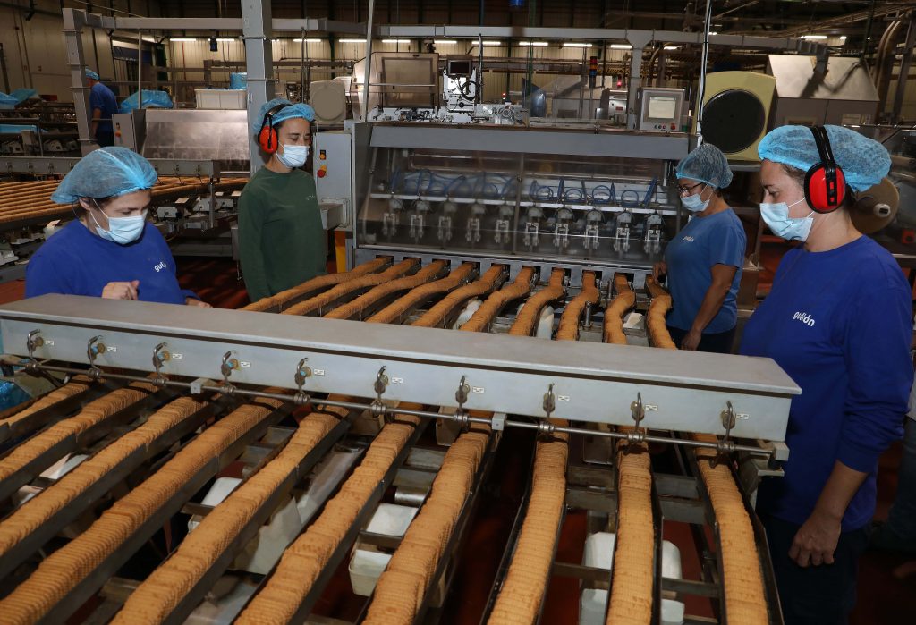 Foto trabajadoras de Gullón